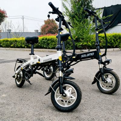库存活动折叠电动自行车 有磕碰使用正常 (默认无后座架)【3天内发货】