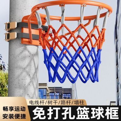 篮球架投篮框壁挂式可移动户外室内外成人免打孔家用儿童标准篮筐