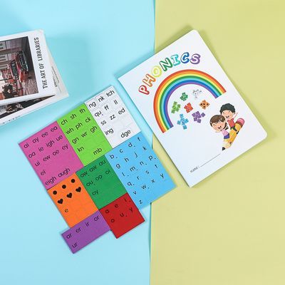 EVA磁性英语启蒙自然拼读写教具磁片小学幼儿园英语拼写磁贴书本