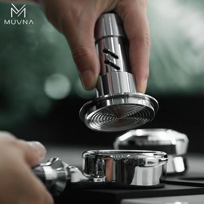 MUVNA慕威纳铿锵恒力压粉锤 布粉器咖啡压粉器冲击粉锤51/53/58mm