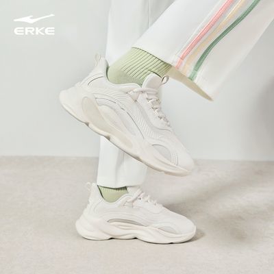 【鸿星尔克】未央丨运动鞋女鞋秋季复古潮流厚底增高老爹鞋学生休闲鞋