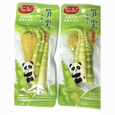 云南竹一无二爽口脆泡椒笋黄笋微辣开袋即食追剧休闲零食解馋送人优惠商品图片