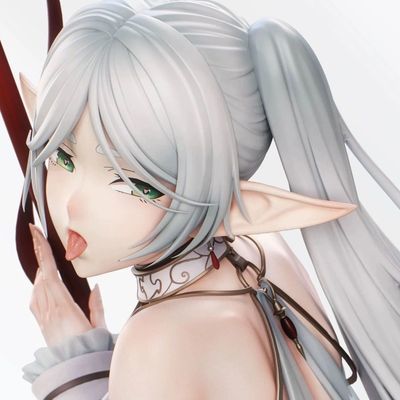 坐姿芙莉莲美少女动漫潮玩桌面GK手办模型机箱摆件二次元礼物