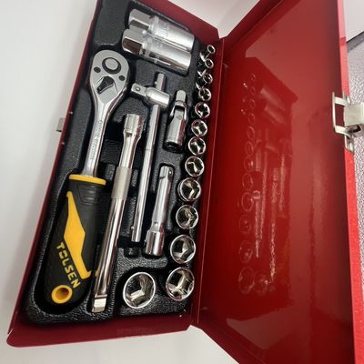中飞20件套组合修车工具套装多功能日常维修套筒扳手