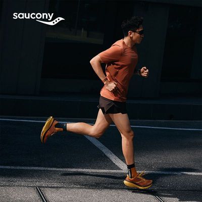 Saucony索康尼官方GUIDE向导18稳定轻便缓震舒适透气休闲跑鞋