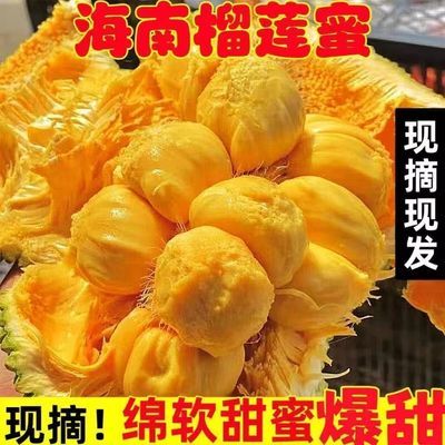 【爆甜】海南新鲜榴莲蜜应季热带新鲜水果手撒软糯湿苞巴掌小榴莲