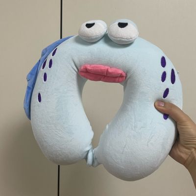 学生可爱记忆棉U型枕颈枕便携旅行办公室午睡枕软体慢回弹可拆洗优惠商品图片
