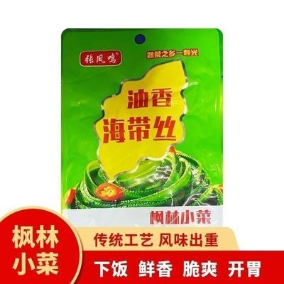 张凤鸣海带丝油香开袋批发饭菜整箱咸菜小菜一整箱即食开胃速食