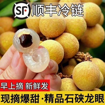 正宗广东石硖龙眼新鲜现摘当季新鲜水果孕妇一整箱1/4.5/8斤顺丰