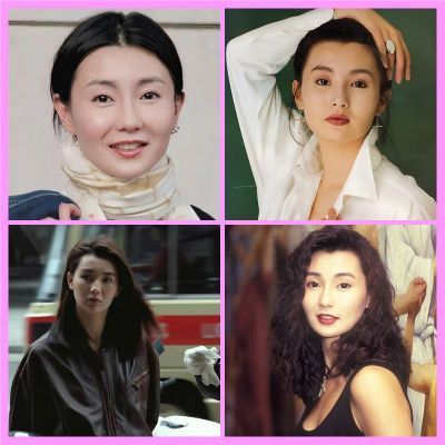 张曼玉高清海报寝室房间高颜值明星周边贴纸客厅背景收藏装饰贴