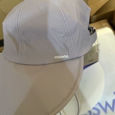 misswiss家尾货渔夫防晒帽(防风板)小众 洋气 旅游 加宽 轻薄轻奢