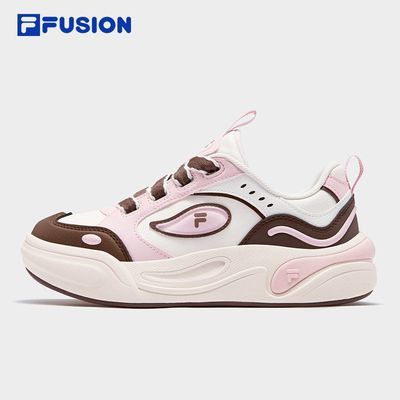 蛋糕鞋丨FILA FUSION斐乐潮牌女鞋厚底增高板鞋新款休闲鞋大头鞋
