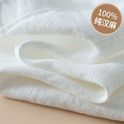 清仓捡漏100%纯汉麻直筒裤女不缩水2026夏薄高腰慵懒垂感阔腿裤