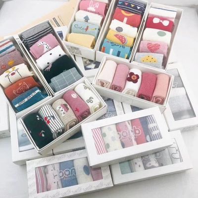 清仓斑比童袜棉袜春夏秋薄款纯棉无骨袜子男童宝宝女童banb库存优惠商品图片