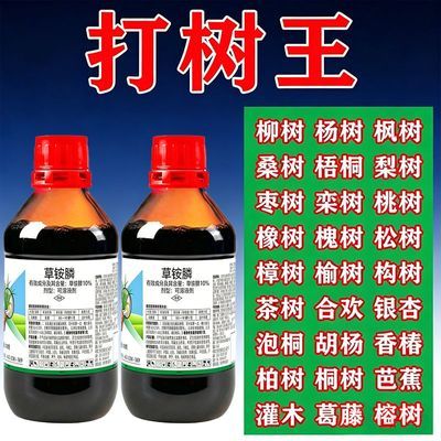 树木正品通用强效强力酸枣刺槐灌木络石藤葛藤爬山虎拉秧渗透草铵优惠商品图片
