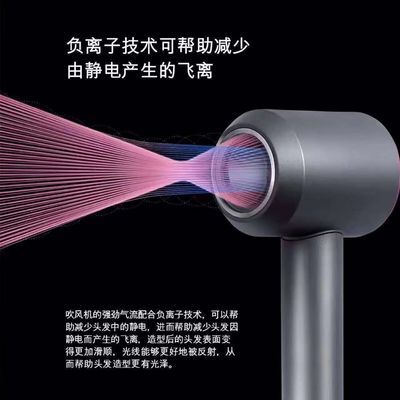 华强北顶配高速电吹风机中空无叶家用静音理发店吹风筒负离子护发优惠商品图片