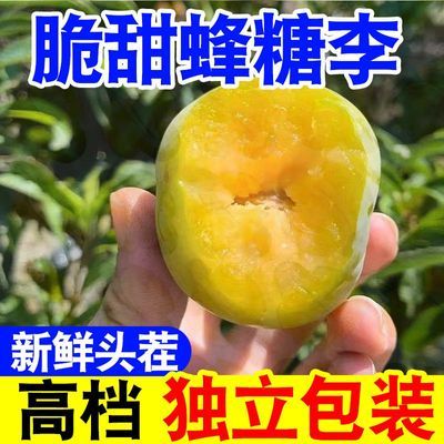 彩箱】正宗贵州蜂糖李子当季新鲜水果应季四川脆甜脱骨李批发