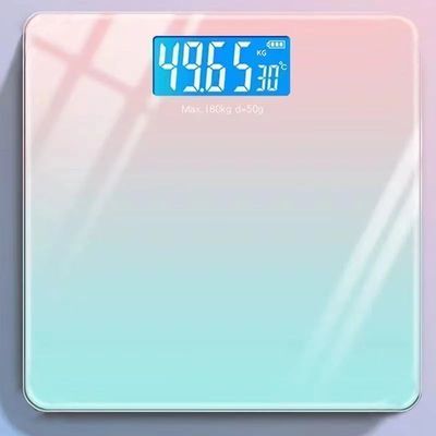 轻盈便携式电子秤精准测量体重健康生活好帮手日常必备神器