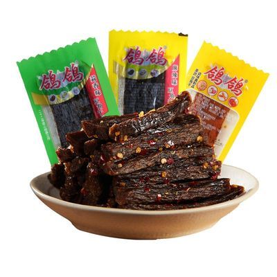 【鸽鸽】豆角干办公室小包装零食江西特产蒜香味怀旧辣条休闲小吃批发优惠商品图片