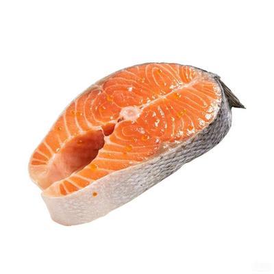 带皮去鳞国产三文鱼虹鳟鱼扒整条新鲜鱼扒厚切包邮优惠商品图片