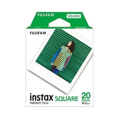富士拍立得SQ方形相纸20张SQ1,SQ40相机通用正品日期新