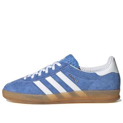 「T头鞋」adidas阿迪达斯三叶草GAZELLEINDOOR板鞋德训鞋HQ8717