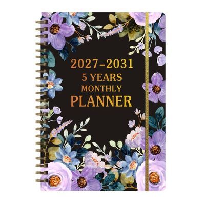 2027-2031planner5年笔记本记事本A5日程日记本本子小众文艺外贸