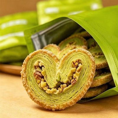 酥脆扁桃仁蝴蝶酥正宗上海风味开心果蝴蝶酥双味优惠商品图片