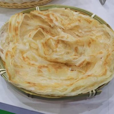 原味手抓饼120克半成品台湾风味面饼大手抓饼商用摆摊批发家庭