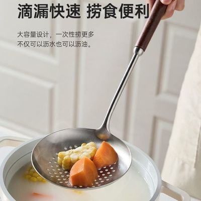 德国加厚款不锈钢锅铲漏勺汤勺煎铲饭勺炒菜锅厨房家用品厨具套装