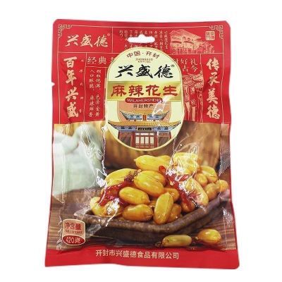 【兴盛德】河南开封特产兴盛德花生麻辣藤椒五香花生米袋装420g