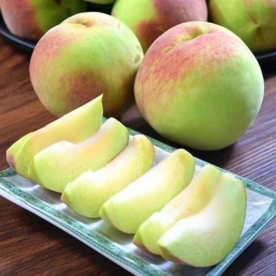 【脆甜】青皮脆蜜桃子新鲜脆桃毛桃脆桃甜桃青脆桃脆甜非青州蜜桃优惠商品图片