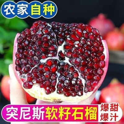 【彩箱】正宗石榴会理突尼斯软籽石榴四川新鲜水果