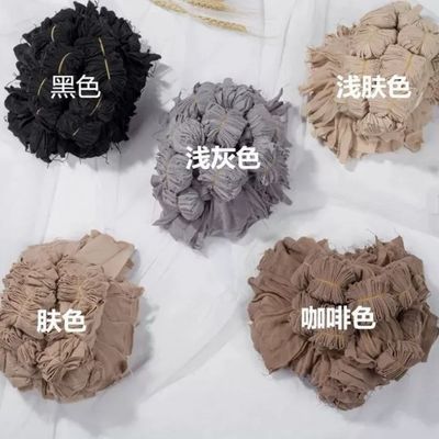 一次性100双装短丝袜女夏季水晶袜丝袜超薄透气勾丝隐形肉色免洗优惠商品图片