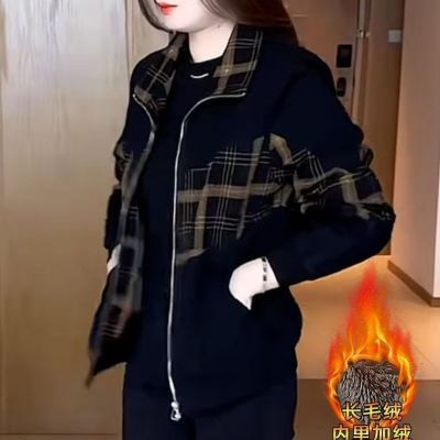 清仓捡漏~秋冬季女装短款百搭夹克杉女士韩版时尚减龄休闲外套