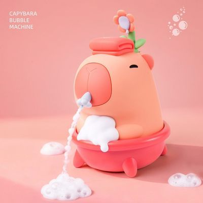 卡皮巴拉自动感应洗手液机自动感应家用壁挂式免打孔浴室可用防水优惠商品图片