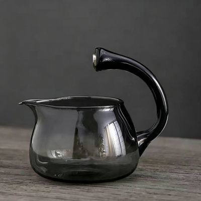 懒人玻璃登高配件杯,磁吸公杯,公杯,高硼硅玻璃壶