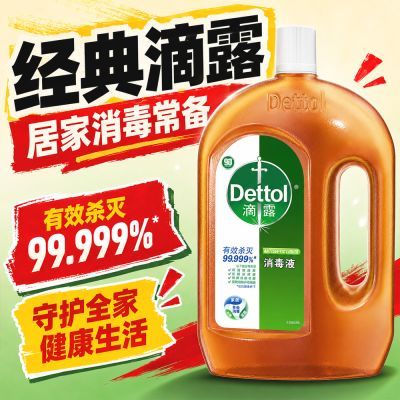 滴露消毒液洗衣服除菌液杀菌除螨拖地洗床单洗内衣一瓶多用消毒水