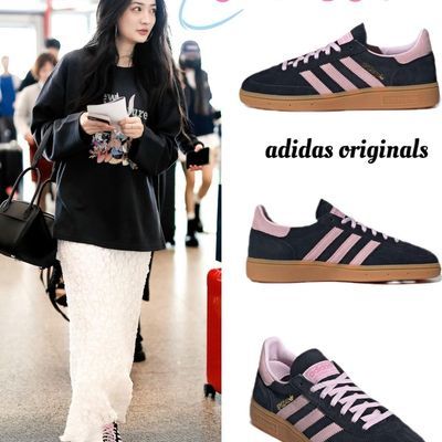 Adidas阿迪达斯HANDBALL SPEZIAL男女同款低帮耐磨休闲板鞋IE5897