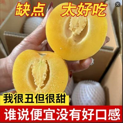 【花皮果】正宗云南石林花皮人参果黄心树上熟新鲜水果黄肉大果/