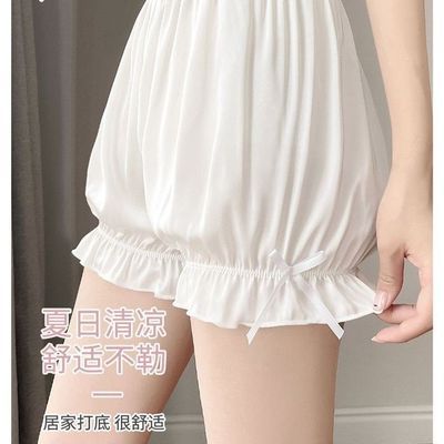 安全裤女2026秋季南瓜裤防走光可外穿宽松冰丝灯笼保险打底短裤子