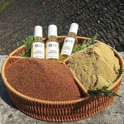 广西正宗壮族茶枯粉洗头茶麸粉侧柏叶纯植物养发无硅油香精月桂醇优惠商品图片