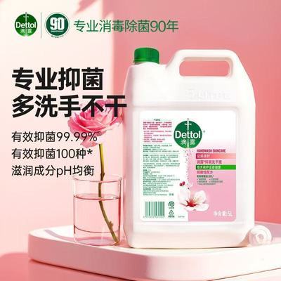 【酒店大桶装洗手液】滴露囤货洗手液滋润商用倍护酒店抑菌家用