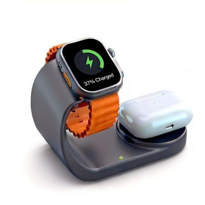 适用于苹果手表充电器适用applewatch无线充电器适用iwatch充电器