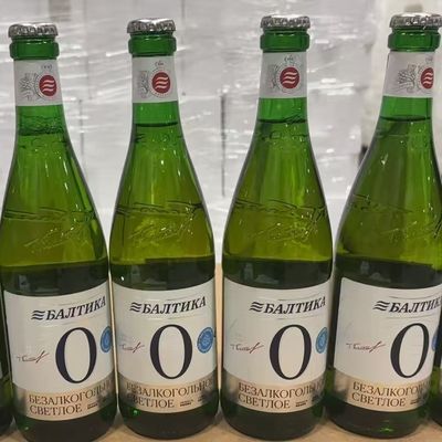 波罗的海0号无醇啤酒一包6瓶每瓶500毫升无醇啤酒好喝纯进口