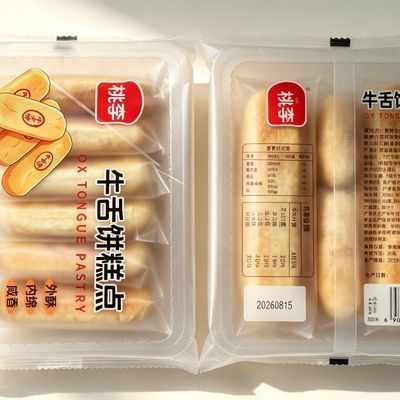 桃李牛舌饼特产零食(240g)