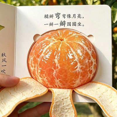 幼儿食育认知翻翻书】0-3-6岁幼儿启蒙早教亲子互动辅食书全10本