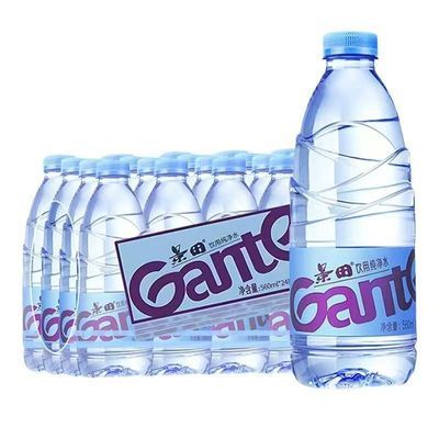 【景田】饮用纯净水560ml*24瓶商务办公家用饮用水优惠商品图片