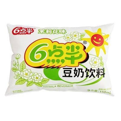 【新品上市】六点半豆奶茉莉花味150ml整箱植物蛋白豆奶饮品超值