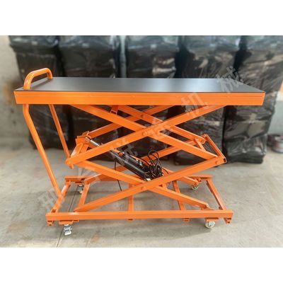 新款电动升降平台装修瓦工贴砖升降马凳移动式折叠液压加厚升降机优惠商品图片